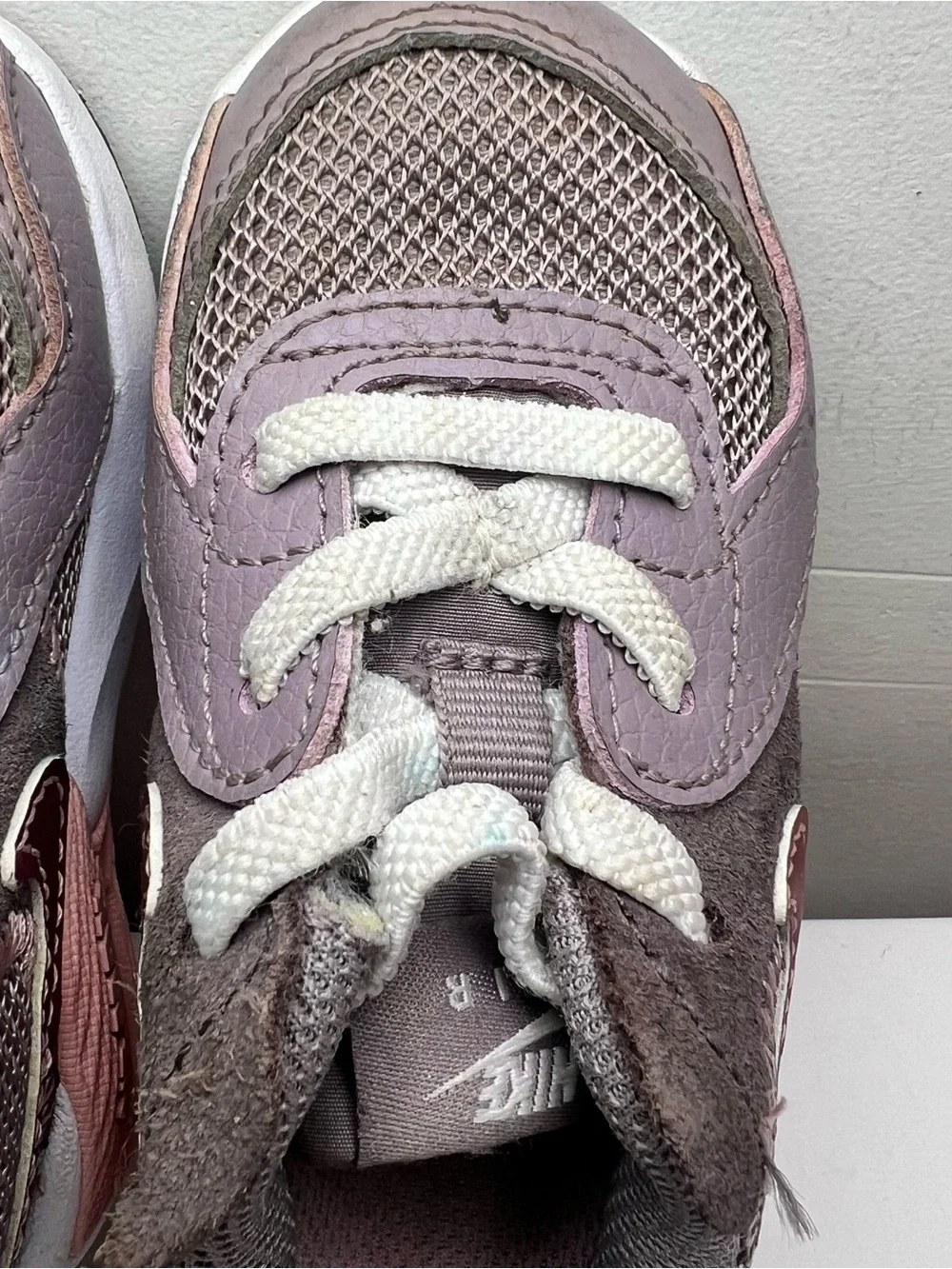 Nike Toddler Air Max Mauve Pink & Gray Sneakers
